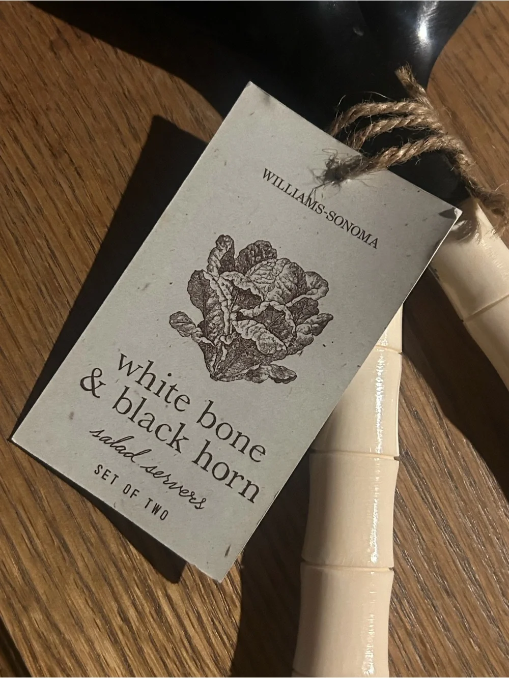 Williams Sonoma set/2 Salad Servers